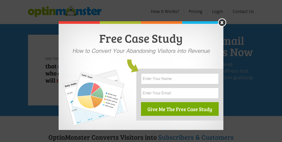 OptinMonster aims to be the dominant WordPress conversion plugin
