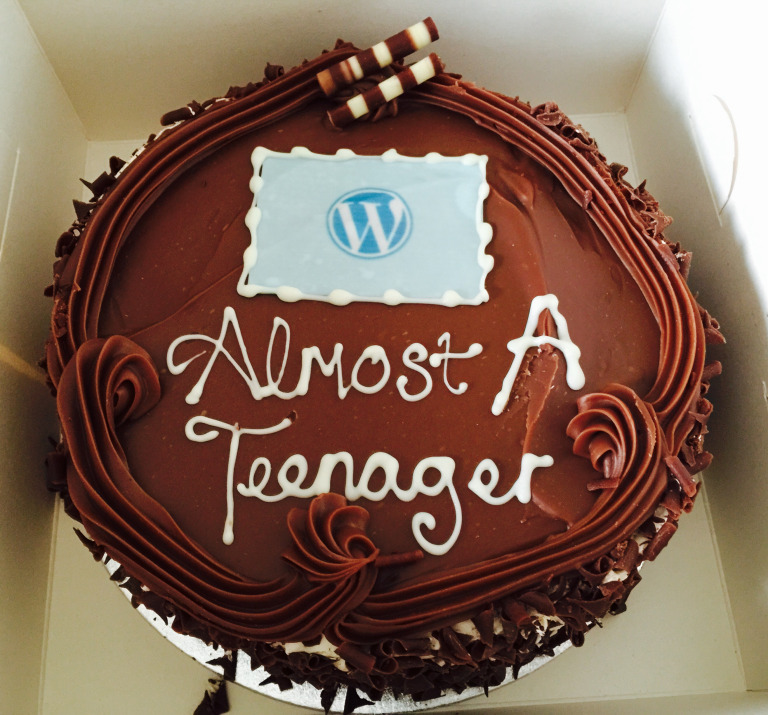 Happy 12th birthday, WordPress