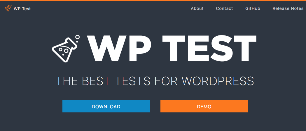 A new life for WP Test