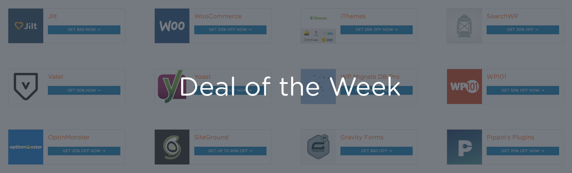 Introducing the WordPress Deal of the Week: Save more, get better exposure