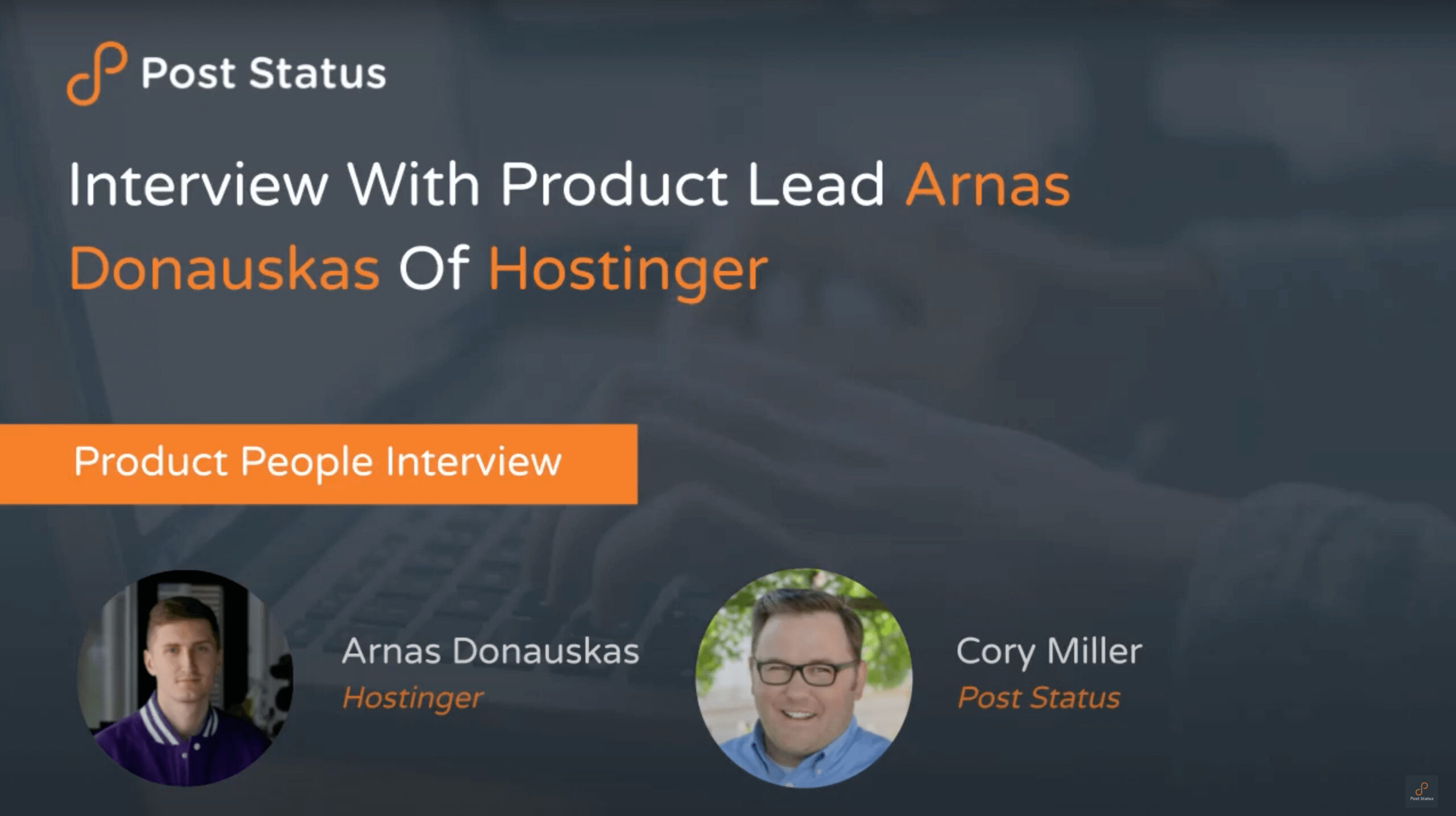 Product People Arnas Donauskas, Web Hosting Product Owner at Hostinger  — Post Status Draft 141