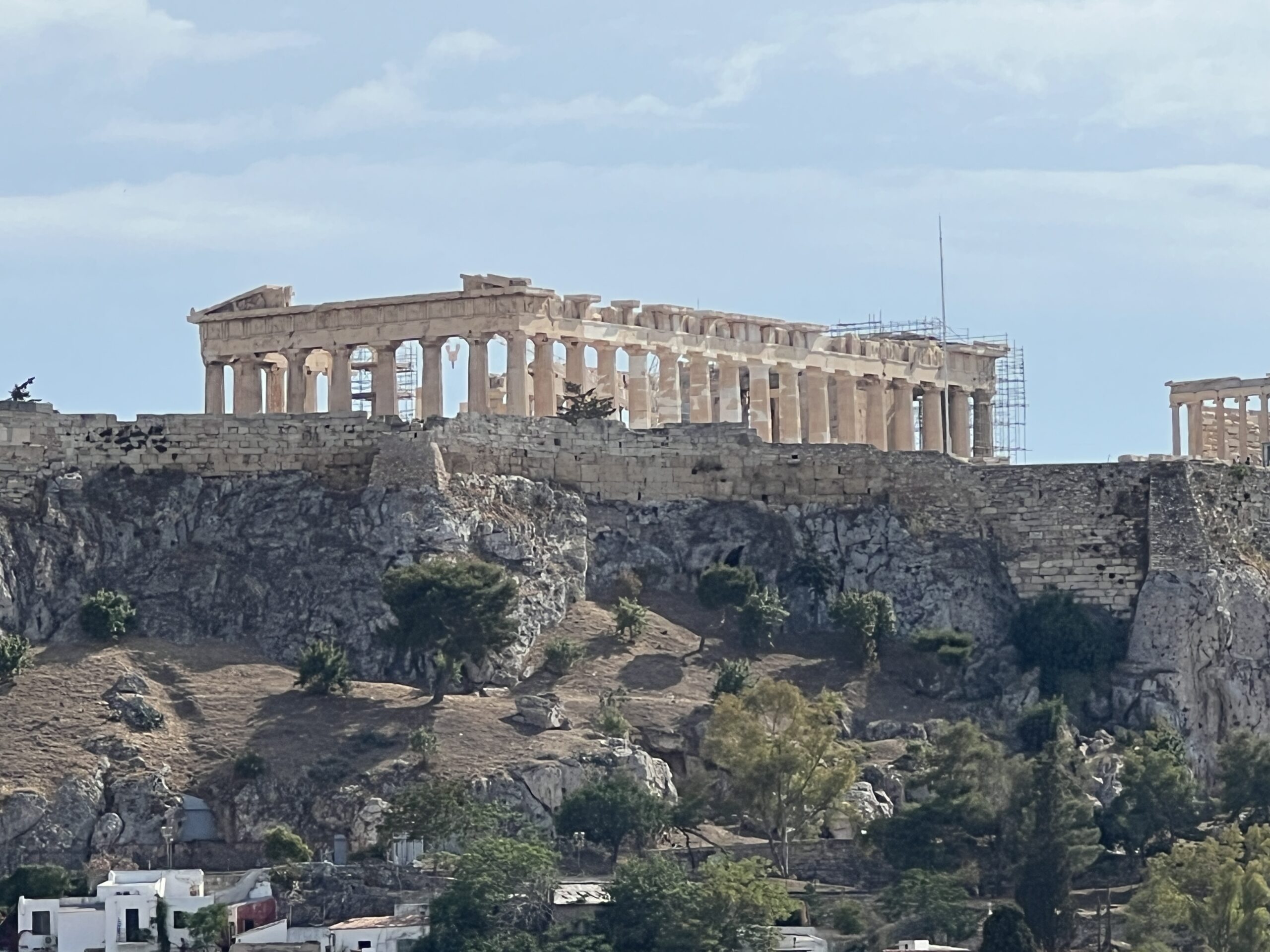 The Acropolis of Athens.